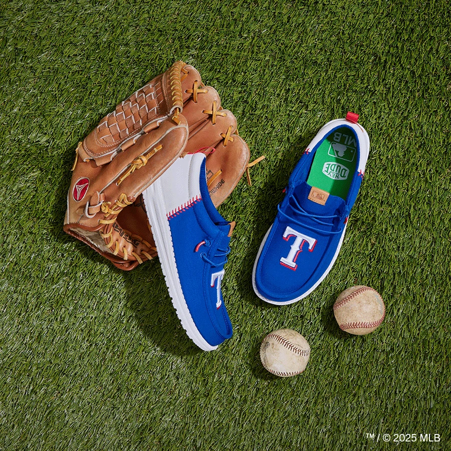 MLB Rangers™ Wally Funk - Rangers Royal/White 2 MLB Rangers™ Wally Funk - Rangers Royal/White - Image 2