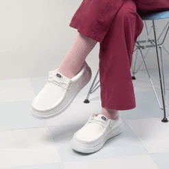 Wendy Work CE Slip Resistant - White 19 Wendy Work CE Slip Resistant - White -Austins Shoes Store 250601 HEYDUDE NAM WorkRefresh ALTPDP 900x900 LS WENDY CE WHITE cefdd7cc f3fc 4579 9620 17d2379a6ef4