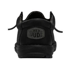 Wally Youth Basic - Black -Austins Shoes Store 40041 001 WALLY YOUTH BASIC BLACK LEFT 5