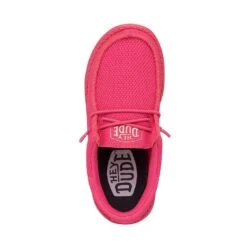 Wally Youth Funk Mono - Electric Pink -Austins Shoes Store 40045 6QQ WALLYYOUTHFUNKMONO ELECTRICPINK LEFTTOP