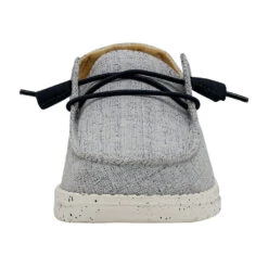 Wendy Chambray - White Light Blue -Austins Shoes Store 40058 4ND WENDY CHAMBRAY WHITE BLUE LEFT 4