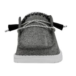 Wendy Chambray Woven - Onyx 11 Wendy Chambray Woven - Onyx -Austins Shoes Store 40059 09U WENDY CHAMBRAY WOVEN ONYX LEFT 4