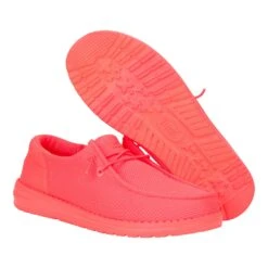 Wendy Funk Mono - Fiery Coral -Austins Shoes Store 40065 79C WENDYFUNKMONO FIERYCORAL PAIR BOTTOM 1