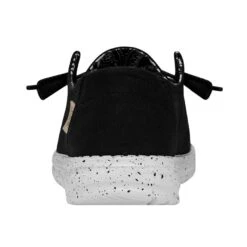 Wendy Wide - Black Odyssey -Austins Shoes Store 40150 0YF WENDYBASICWIDE BLACKODYSSEY LEFTBACK