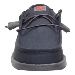 Wally Canvas - Dark Grey -Austins Shoes Store 40375 029 WALLYCANVAS DARKGREY FRONT conversion1