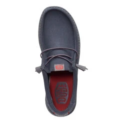 Wally Canvas - Dark Grey -Austins Shoes Store 40375 029 WALLYCANVAS DARKGREY TOP conversion1