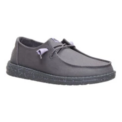 Wendy Canvas - Dark Grey -Austins Shoes Store 40386 029 WENDYCANVAS DARKGREY 3QTR conversion1 0479db08 8b77 44e0 9141 56b1b2afff25