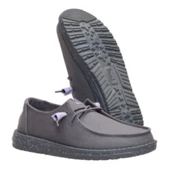 Wendy Canvas - Dark Grey -Austins Shoes Store 40386 029 WENDYCANVAS DARKGREY PAIR BOTTOM conversion1 bc3470d9 846b 49b3 b5f3 315999e007d6