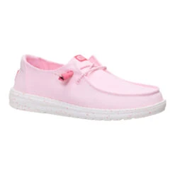 Wendy Canvas - Light Pink -Austins Shoes Store 40386 6JN WENDYCANVAS LIGHT PINK 3QTR conversion1