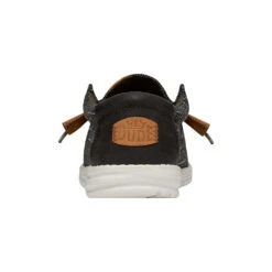 Wally Plaid - Grey -Austins Shoes Store 40402 030 WALLYPLAID GREY LEFTBACK conversion1