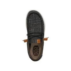 Wally Plaid - Grey -Austins Shoes Store 40402 030 WALLYPLAID GREY RIGHTTOP conversion1