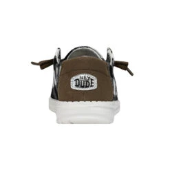 Wendy Buffalo Plaid - White And Black Plaid 10 Wendy Buffalo Plaid - White And Black Plaid -Austins Shoes Store 40617 103 WENDYBUFFALOPLAID WHITEBLACK RIGHTBACK conversion1