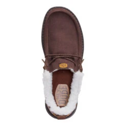 Wally Warmth - Brown/Brown -Austins Shoes Store 40627 21D WALLYWARMTH BROWNBROWM TOP conversion1