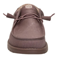 Wally Stretch Canvas - Deep Taupe -Austins Shoes Store 40700 0PO WALLYSTRETCHCANVAS DEEPTAUPE FRONT conversion1