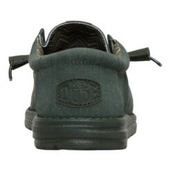 Wally Stretch Canvas - Deep Green 11 Wally Stretch Canvas - Deep Green -Austins Shoes Store 40700 3TJ WALLYSTRETCHCANVAS DEEPGREEN BACK conversion1