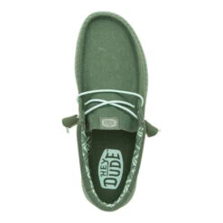 Wally Stretch Canvas - Duck Green/Iceberg Green -Austins Shoes Store 40700 3YQ WALLYSTRETCHCANVAS DUCKGREEN ICEBERGGREEN TOP conversion1