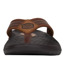 Myers Flip Classic - Brown/Brown -Austins Shoes Store 40721 21D MYERS FLIP CLASSIC BROWN BROWN LEFT FRONT conversion1