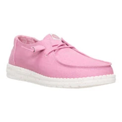 Wendy Stretch Canvas - Foxglove Pink -Austins Shoes Store 40902 79S WENDYSTRETCHCANVAS FOXGLOVEPINK RIGHT SIDE conversion1
