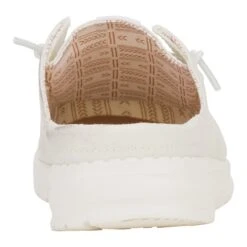 Wendy Slip Classic - White -Austins Shoes Store 41269 100 WENDYSLIPCLASSIC WHITE BACK