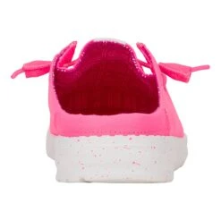 Wendy Slip Classic - Neon Pink -Austins Shoes Store 41269 676 WENDYSLIPCLASSIC NEONPINK BACK