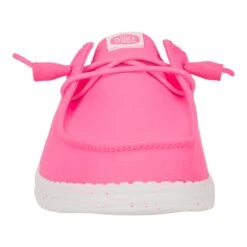 Wendy Slip Classic - Neon Pink -Austins Shoes Store 41269 676 WENDYSLIPCLASSIC NEONPINK FRONT