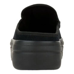 Austin Lift Classic - Black/Black -Austins Shoes Store 41272 060 AUSTIN W STACKED CLASSIC BLACK BLACK LEFT BACK