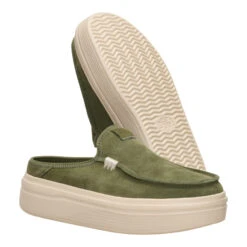 Austin Lift Classic - Moss -Austins Shoes Store 41272 308 AUSTINLIFTCLASSIC MOSS PAIR BOTTOM conversion1