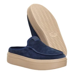 Austin Lift Classic - Navy -Austins Shoes Store 41272 410 AUSTINLIFTCLASSIC NAVY PAIR BOTTOM conversion1