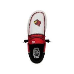 Men's Wally Tri Louisville Cardinals - Louisville Red/Black -Austins Shoes Store 41322 643 WALLYTRILOUISVILLECARDINALS REDBLACK LEFTTOP
