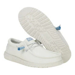 Wally Canvas Mono - Grey -Austins Shoes Store 41327 030 WALLYCANVASMONO GREY PAIR BOTTOM