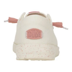 Wendy Canvas Mono - Egret -Austins Shoes Store 41328 0LA WENDYCANVASMONO EGRET BACK conversion1