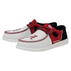 Men's Wally Tri Alabama Crimson Tide - Bama Crimson/White -Austins Shoes Store 41339 6XA WALLYTRIALABAMACRIMSONTIDE CRIMSONWHITE LEFTPAIRSIDE