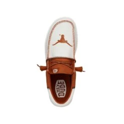 Men's Wally Tri Texas Longhorns - Burnt Orange 13 Men's Wally Tri Texas Longhorns - Burnt Orange -Austins Shoes Store 41341 84M WALLYTRITEXASLONGHORNS BURNTORANGEWHITE LEFTTOP