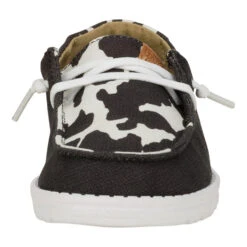 Wendy Youth Animal - Black/Cow 9 Wendy Youth Animal - Black/Cow -Austins Shoes Store 41797 0HO WENDY Y ANIMAL BLACK COW LEFT FRONT conversion1