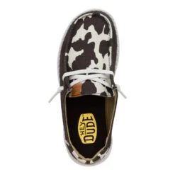 Wendy Youth Animal - Black/Cow 11 Wendy Youth Animal - Black/Cow -Austins Shoes Store 41797 0HO WENDY Y ANIMAL BLACK COW LEFT TOP conversion1