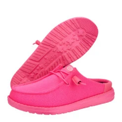 Wendy Slip Mono - Electric Pink -Austins Shoes Store 41799 6QQ WENDY SLIP MONO ELECTRIC PINK PAIR BOTTOM conversion1