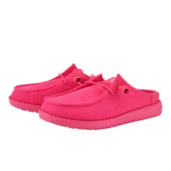 Wendy Slip Mono - Electric Pink -Austins Shoes Store 41799 6QQ WENDY SLIP MONO ELECTRIC PINK PAIR SIDE conversion1