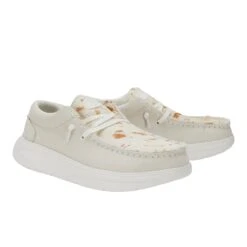 Wendy Comf Luxe - Ivory -Austins Shoes Store 41865 105 WENDY X LUXE IVORY RIGHT PAIR