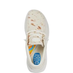 Wendy Comf Luxe - Ivory -Austins Shoes Store 41865 105 WENDY X LUXE IVORY RIGHT TOP