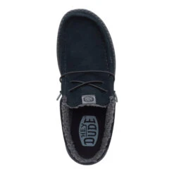 Wally Slip Warmth - Black/Smoke Grey -Austins Shoes Store 41869 0PM WALLYSLIPWARMTH BLACKSMOKEGREY TOP conversion1