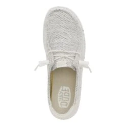 Wendy Stretch Sox - Stone White -Austins Shoes Store 41878 1KA WENDYSTRETCHSOX STONEWHITE TOP