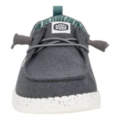 Wendy Chambray - Black -Austins Shoes Store 41883 001 WENDYCHAMBRAY BLACK FRONT