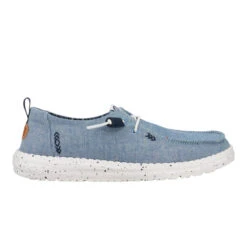Wendy Chambray - Light Blue -Austins Shoes Store 41883 450 WENDY CHAMBRAY LIGHT BLUE conversion1