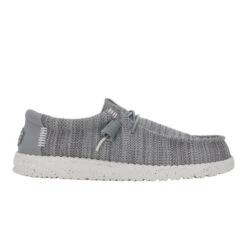 Wally Stretch Sox - Grey -Austins Shoes Store 41898 030 WALLY STRETCH SOX GREY RIGHT SIDE conversion1