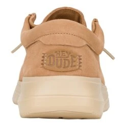 Wally Comf Suede - Tobacco Brown/Irish Cream -Austins Shoes Store 41975 2IW WALLYCOMFSUEDE TOBACCOBROWN IRISHCREAM BACK