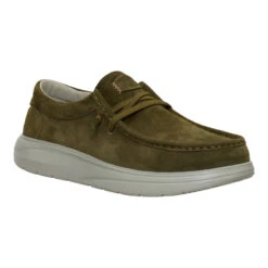 Wally Comf Suede - Dark Olive/Stone Grey -Austins Shoes Store 41975 3AF WALLYCOMFSUEDE DARKOLIVESTONEGREY RIGHT SIDE conversion1 263d9fe8 415d 4ba6 96ba 7f95ff95afbf