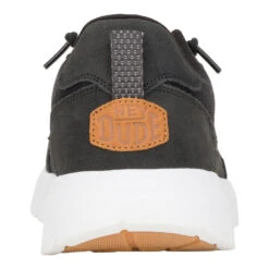 Sirocco Alta Essentials - Black/White -Austins Shoes Store 42041 066 SIROCCOALTAMESSENTIALS BLACKWHITE BACK conversion1 c889d457 c081 49dc b438 04d79b2d515f