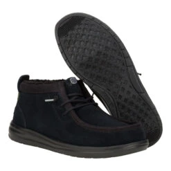 Wally Mid GripR Warmth - Black/Black 9 Wally Mid GripR Warmth - Black/Black -Austins Shoes Store 42052 060 WALLYMIDGRIPRWARMTH BLACK BLACK PAIR BOTTOM conversion1