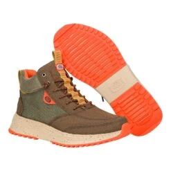 Tahoe Nylon - Dusty Green/Multi -Austins Shoes Store 42058 3WK TAHOENYLON DUSTYGREENMULTI PAIR BOTTOM