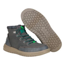 Bradley Classic - Charcoal -Austins Shoes Store 42067 025 BRADLEYCLASSIC CHARCOAL PAIR BOTTOM conversion1